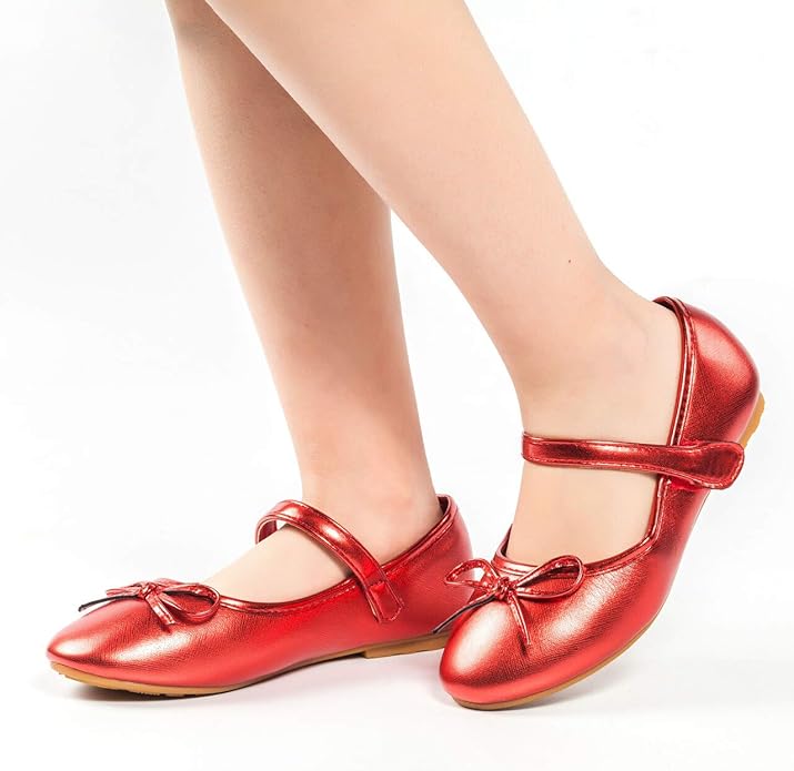 Nova Utopia Toddler Little Girls Ballet Flat Shoes