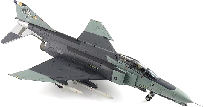 Hobby Master | 1:72 Scale Diecast Military Aircraft Replica | F-4G Wild Weasels 69-7253, 561 TFS/35 TFW, George AFB, 1991 | Model HA19075