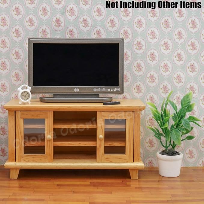 Odoria 1/12 Miniature Green Plants Dollhouse Decoration Accessories