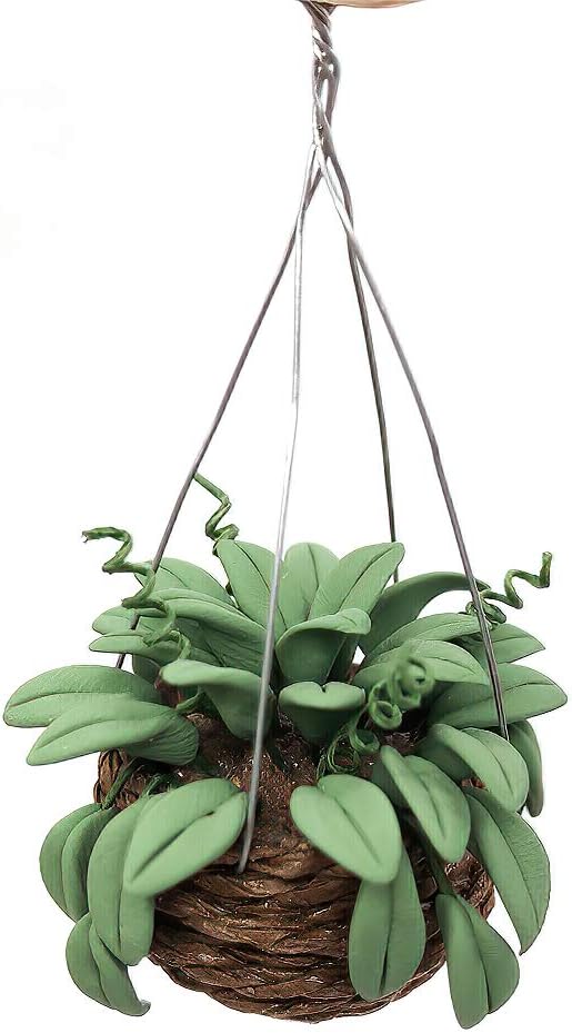 Dollhouse Decoration Plant Pots Miniature Green Potted Bonsai Models Decor,1：12 Miniature Plant