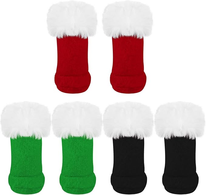 Bencailor 3 Pairs Winter 18 Inch Doll Boots and Shoes Christmas Dolls Shoes American Themed Boots Skates for Dress up(Classic Style)