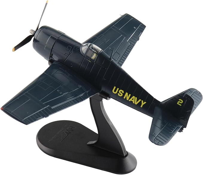 Hobby Master | 1:72 Scale Diecast Military Aircraft Replica | F6F-5 "Blue Angels No.2 Airplane, US Navy, 1946 | Model HA1120