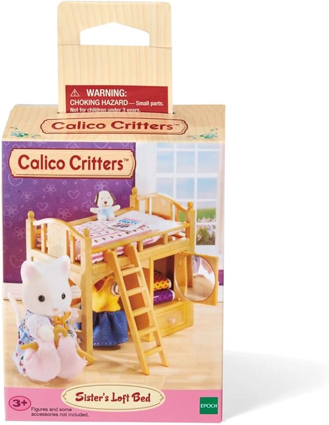 Calico Critters Loft Bed - Create a Cozy and Fun Space for Your Critters to Sleep!