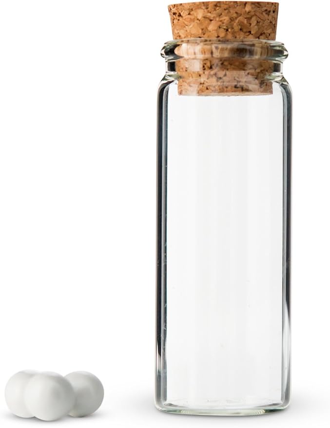 Weddingstar Mini Clear Glass Bottle with Cork