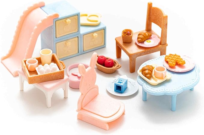 Dollhouse Miniature Food, Cute Mixed Fruit Flower Cake Figures Toy Mini Resin Foods Trinkets for Pretend Play Kitchen Cooking Game & Doll House Decor (Mixing Colors, 20pcs)