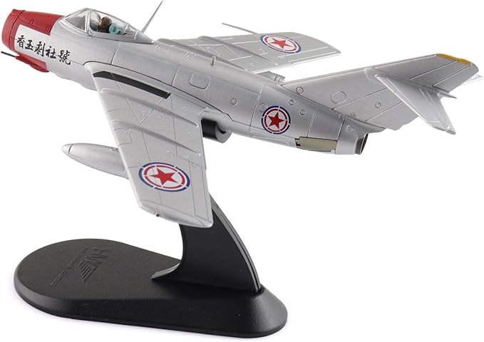 Hobby Master | 1:72 Scale Diecast Military Aircraft Replica | MIG-15bis Chinese Opera House Scheme Chinese People's Volunteers Air Force | Model HA2427
