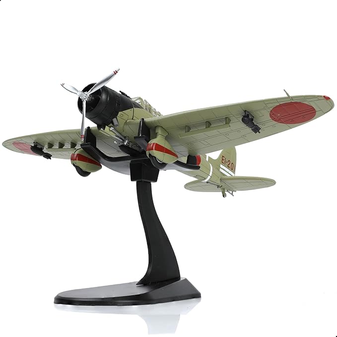 1/72 Japan 99 Ship Blast Dive Bomber Model World War II Retro Warplane Metal Diecast Aircraft Model for Adults Military Enthusiasts Collections or Gift