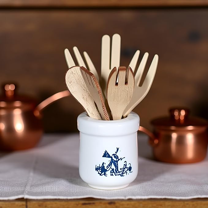 2Pcs 1/12 Miniature Kitchen Utensils Dollhouse Decoration Accessories, Décor, Decorations