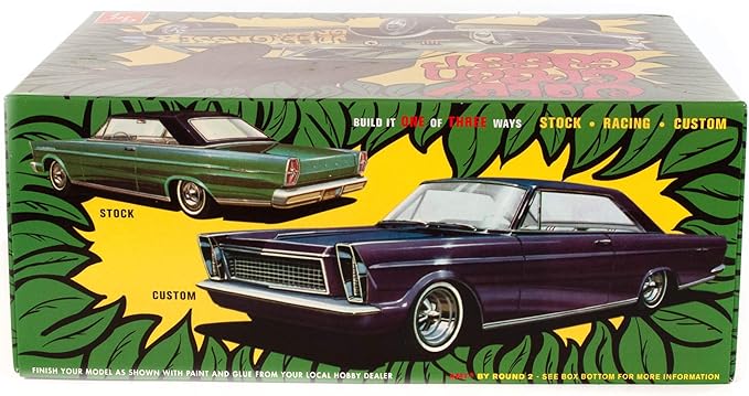 AMT 1965 Ford Galaxie Jolly Green Gasser 1:25 Scale Model Kit (AMT1192)