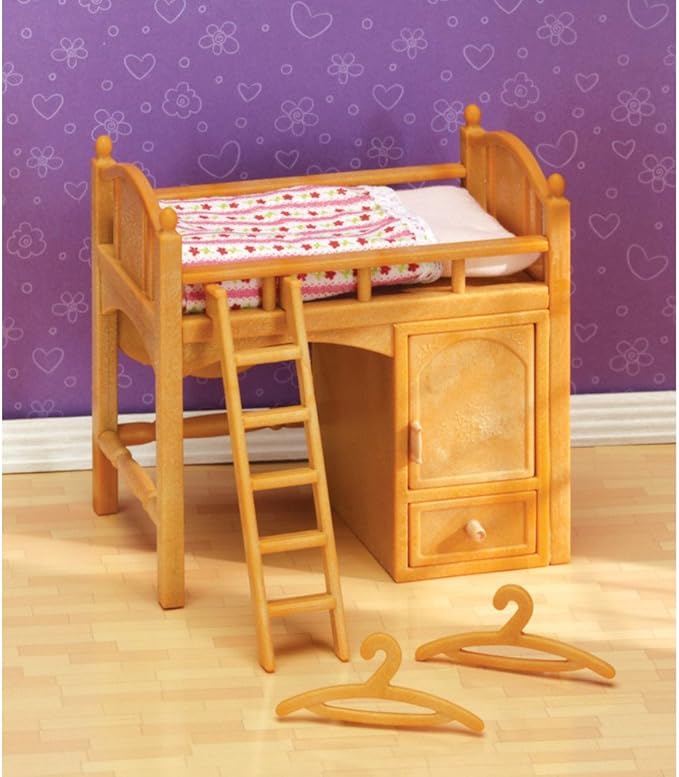 Calico Critters Loft Bed - Create a Cozy and Fun Space for Your Critters to Sleep!