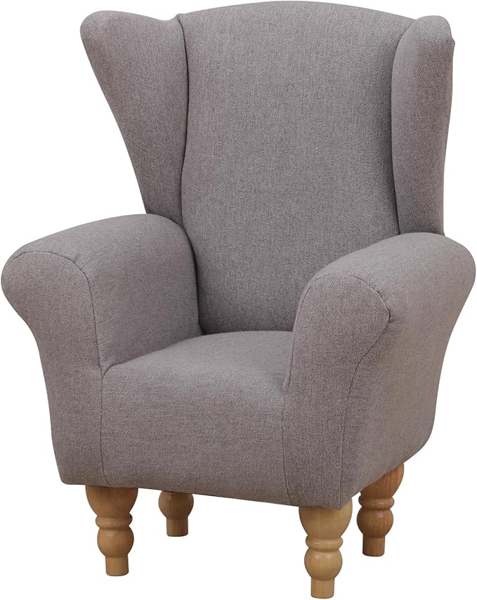 Doll Miniature Sofa, Mini Sofa&Armchair for Dollhouse Furniture,Doll Sofa Chair for Decorating Dollhouse Livng and Bed Room (4.8" Wx6.3 D) (Light Gray)