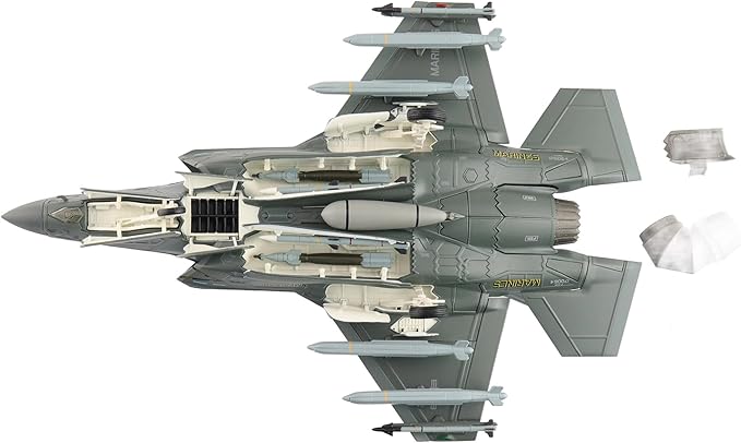 Hobby Master | 1:72 Scale Diecast Military Aircraft Replica | F-35B Black Death 170064, VMFA-542 Tigers, MCAS Cherry Point, 2023 (Beast Mode) | Model HA4622b