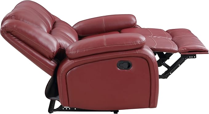 Coaster Home Furnishings Camila 3-Piece Upholstered Reclining Sofa Set Red 610241-S3