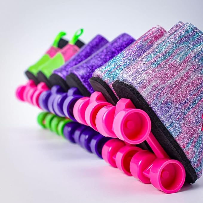 18 Inch Doll Roller Shoes - 3 Pairs Pulley Shoes Fits 18 Inch Girl Dolls and More