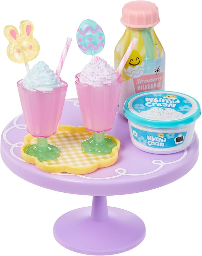 MGA's Miniverse Make It Mini Make It Mini Spring (3 Pack) - Spring, Seasonal, Easter, Blind Pack, DIY, Crafts, Activity, Resin Play, Replica Food, NOT Edible, Collectors, 8+