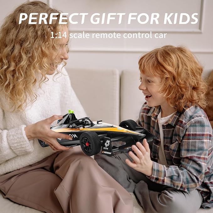 MIEBELY Remote Control Car - 1/14 Scale Authentic Licensed McLaren NEOM Formula Rc Race Car,2.4GHz 3.7V 500 mAh Toys, Racing Hobby Car Model Ideal Gifts for Adults Kids Boys Girls