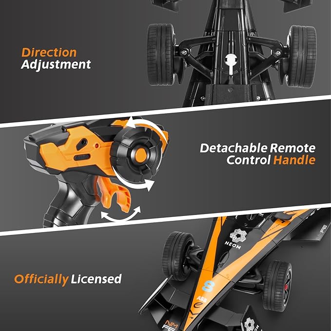 MIEBELY Remote Control Car - 1/14 Scale Authentic Licensed McLaren NEOM Formula Rc Race Car,2.4GHz 3.7V 500 mAh Toys, Racing Hobby Car Model Ideal Gifts for Adults Kids Boys Girls