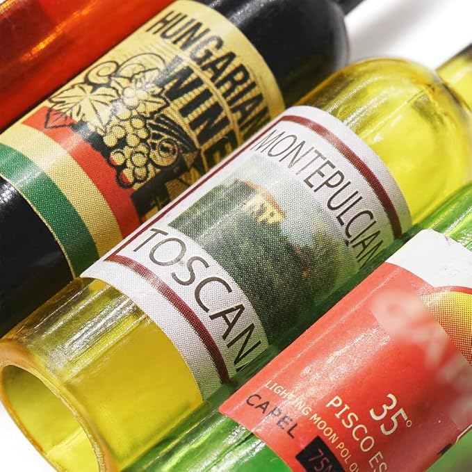 Odoria 1/6 Miniature Wine Bottles 5Pcs Dollhouse Decoration Accessories