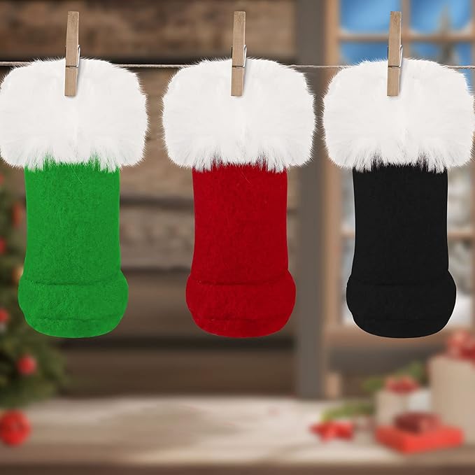 Bencailor 3 Pairs Winter 18 Inch Doll Boots and Shoes Christmas Dolls Shoes American Themed Boots Skates for Dress up(Classic Style)