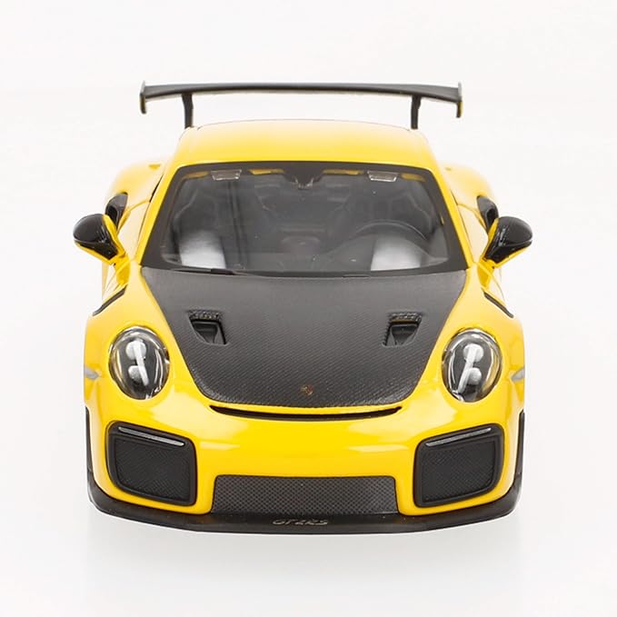 Maisto 1:24 Scale Special Edition 2018 Porsche 911 GT2 RS Diecast Vehicle - Yellow/Black