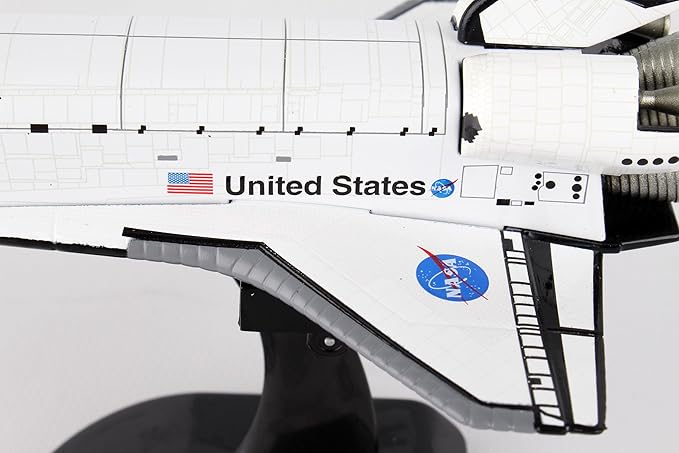 Daron Worldwide Trading PS5823-1 Stamp Orbiter Atlantis Space Shuttle, White