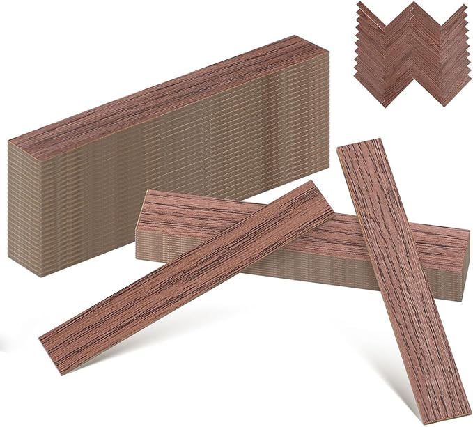 BESPORTBLE 40 Pcs Doll House Flooring Tiles Self Adhesive Peel and Stick Miniature Dollhouse Floorboards for DIY Tiny Dollhouse Accessories with Unique Collage Design