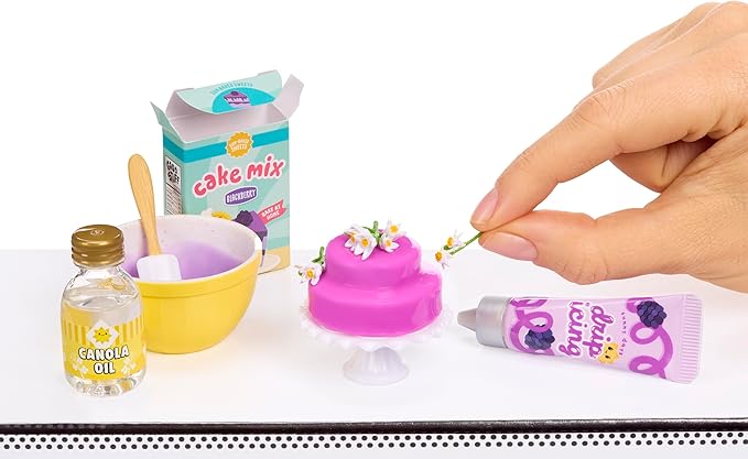 MGA's Miniverse Make It Mini from Scratch Series 2, Mini Collectibles, Mystery Blind Packaging, Miniature, DIY, Replica Food, Air Dry, NOT Edible, Collectors, Gifts, 8+