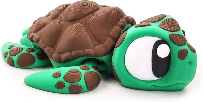 5.3 inches 3D Printed Animal Figurines, Articulated Fidget Toys, Flexible Zoo Themed Desk Decor, Gifts, Office Display, Collectible Miniature Animals for Boys and Girls