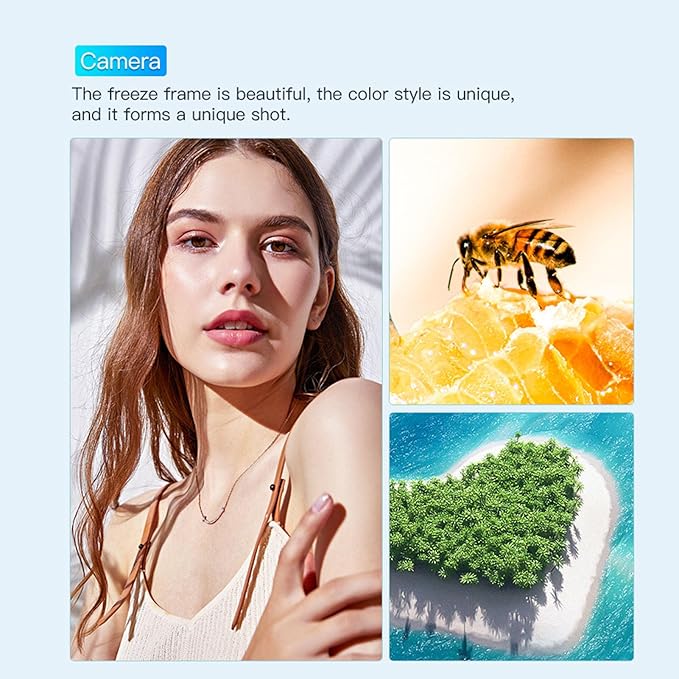 XUMIUZIY Mini Smartphone, Slim Unlocked Cell Phones with 3" HD Screen, 2GB RAM 16GB ROM, Dual Cameras, Dual SIM Card Slot, 3G Network, 1000mAh Battery, 8.1 (Ocean Blue)