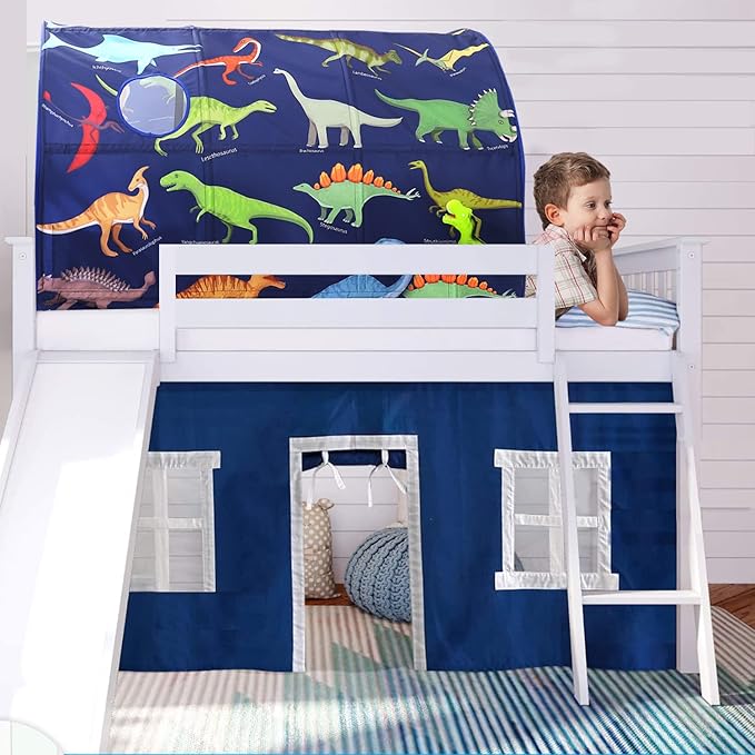 Bed Tent for Kids Lucky Castle Bed Tent Foldable Game House for Children Play Tents for Girls Boys Sleeping Canopy Playhouse