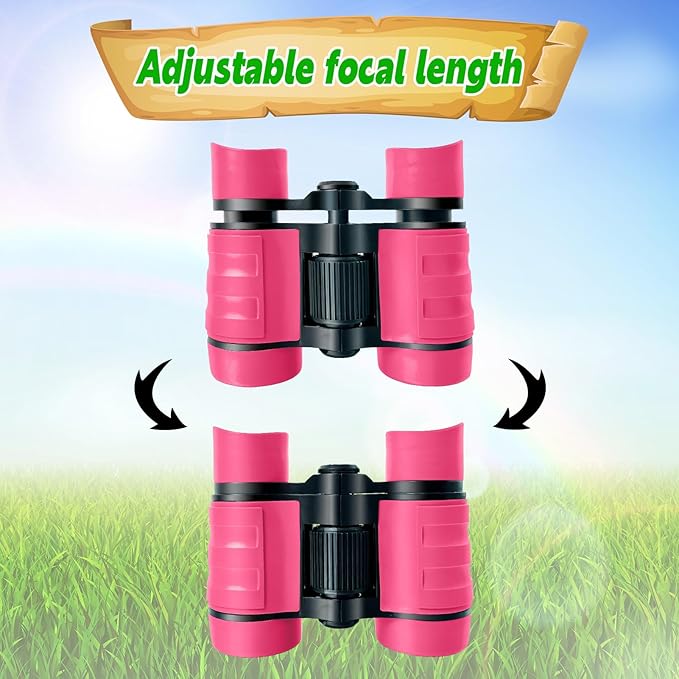 Binoculars for Kids, Kids Binoculars for Ages 3-12 Boys Girls, Outdoor Gifts Toys for Kids- Perfect for Bird Watching, Camping, and Outdoor Exploration