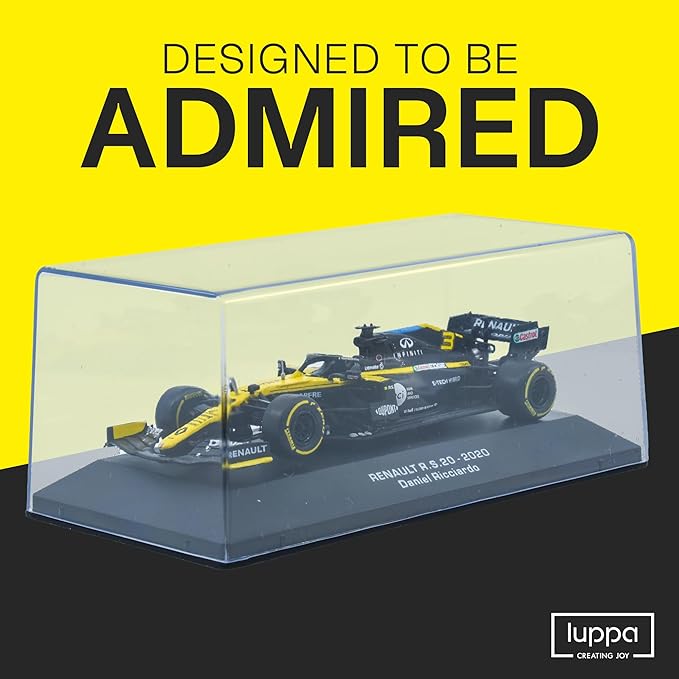 1:43 F1 Team RS20-2020 Collection Formula 1 Race # 3 Model Inspired by Daniel Ricciardo & Esteban Ocon Diecast Collectible Model