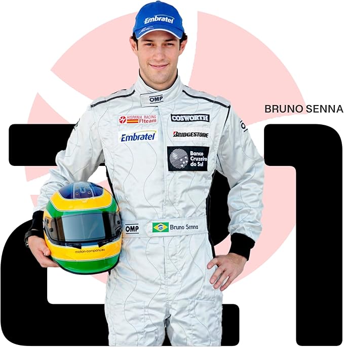 1:43 F1 Team F110-2010 Collection Formula 1 Race #21 Model Inspired by Bruno Senna Diecast Collectible Model