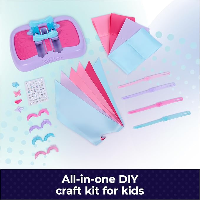 Cool Maker, Hair STYL’d Bow Maker, Make & Remake 4 Bows, Hair Accessories Arts and Crafts Kit, Kids Toys for Girls Ages 6 and up