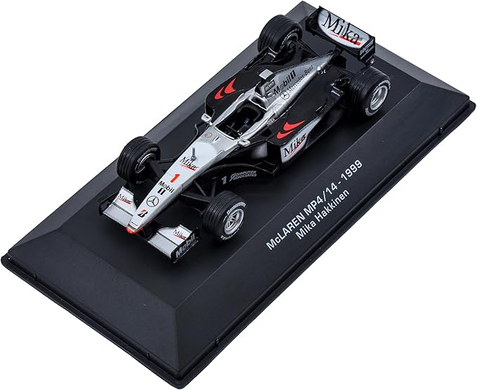 LUPPA 1:43 F1 Team MP4/14-1999 Collection Formula 1 Race # Model Inspired by Mika Hakkinen Diecast Collectible Model