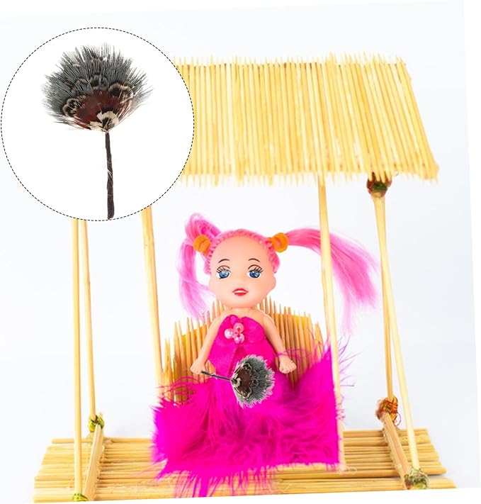 Miniature Fan Dollhouse Decor Accessories Creative Dollhouse Furniture for Modern Style Miniature Scenes for Home School Office Display Unique Decorative Touch
