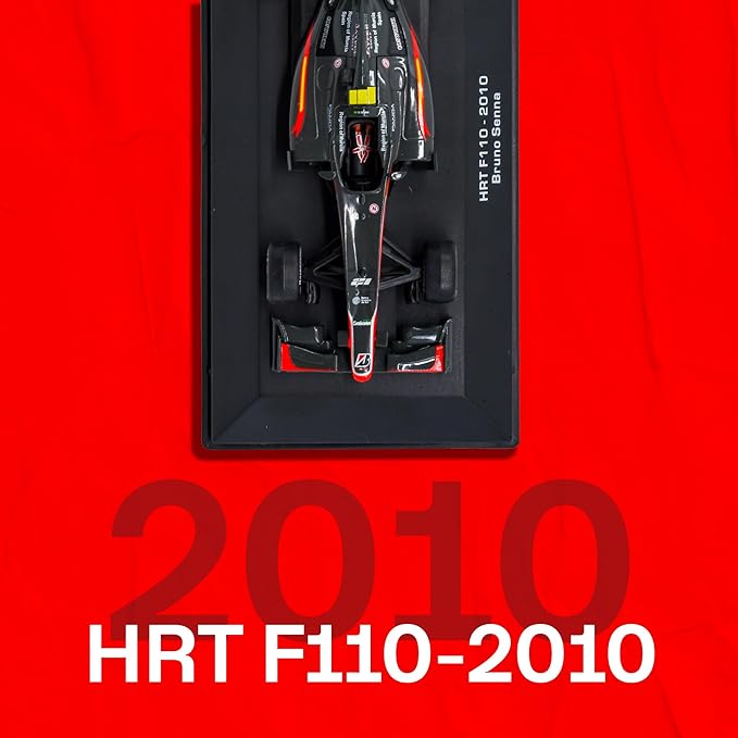 1:43 F1 Team F110-2010 Collection Formula 1 Race #21 Model Inspired by Bruno Senna Diecast Collectible Model