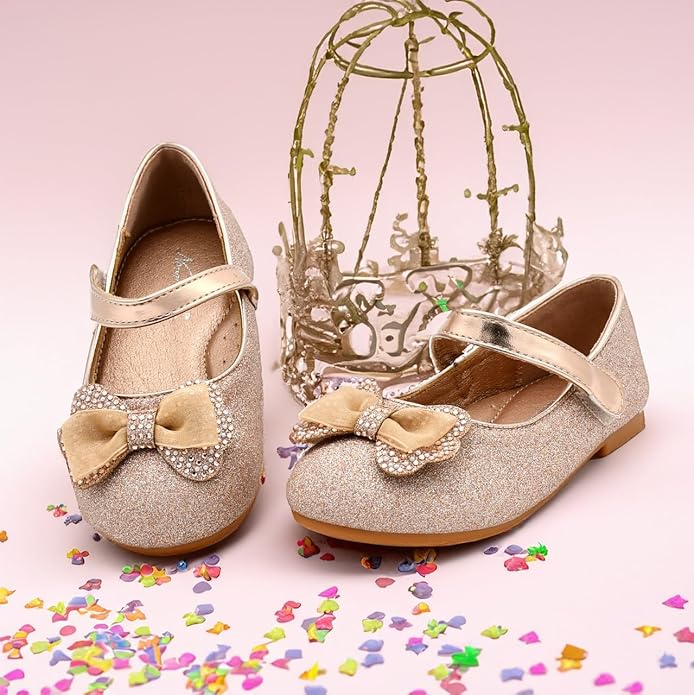 Nova Utopia Toddler Little Girls Ballet Flat Shoes