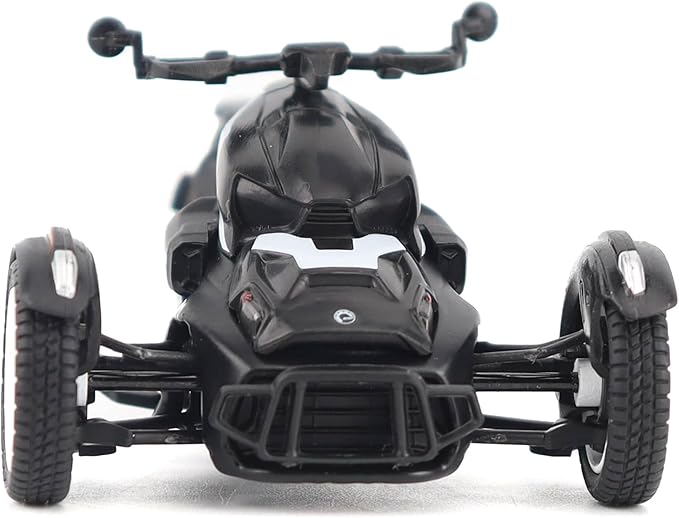 Diecast Masters BRP Bombardier Models 1:32 Scale Diecast Replica Can-Am Ryker Rally, Ghost Black | Item 60013