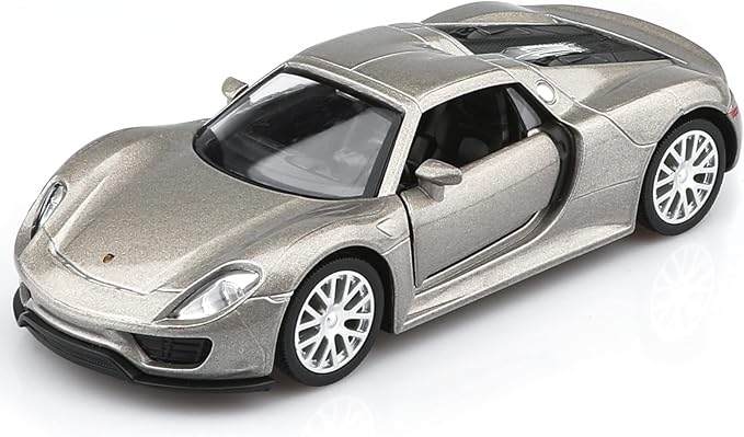 1/36 Scale Porsche 918 Spyde Diecast Model Cars,Pull Back Vehicles Porsche Toy Cars,Cars Gifts for Boys Girls
