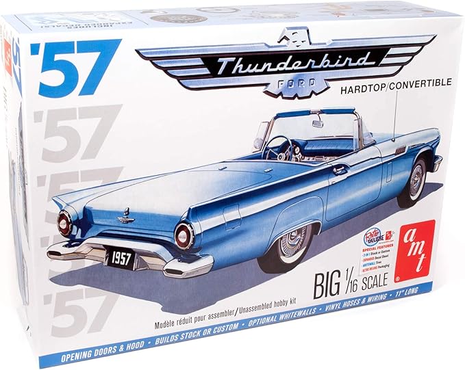 AMT 1957 Ford Thunderbird 1:16 Scale Model Kit