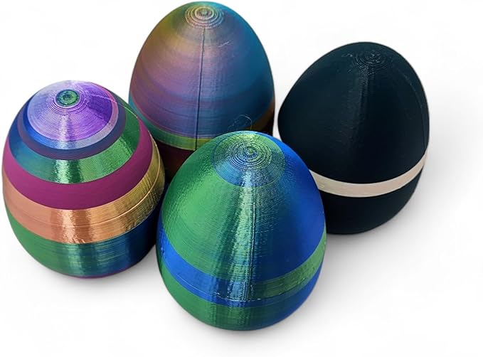 5 Pack Mystery Mini Animal Packs - 3D Printed Articulating Figurines - Unique and Fun Designs Includes Mystery Egg - Stress Relief (5 Pack)