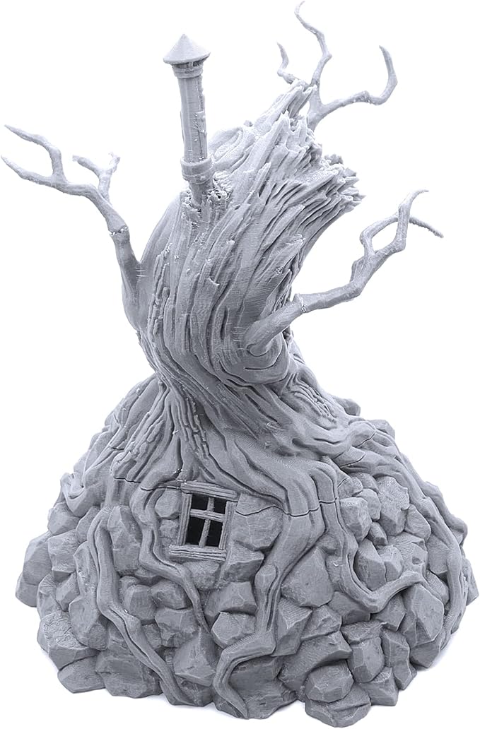 EnderToys Witch's Hovel DND Terrain Compatible with Dungeons and Dragons, 28mm Miniature Wargaming, Tabletop RPGs, Wargame Scenery