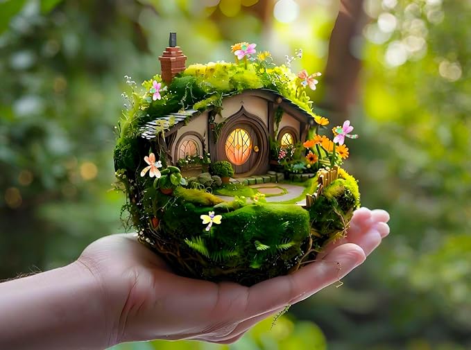 200PCS Mini Dragonflie Decor for Dollhouse Resin Tiny Dragonflie for Crafts Micro Miniature Dragonflies for Fairy Garden Dollhouse Micro Landscaping Decoration