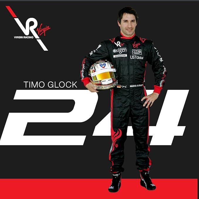 1:43 F1 Team VR01-2010 Collection Formula 1 Race # Model Inspired by Timo Glock Diecast Collectible Model