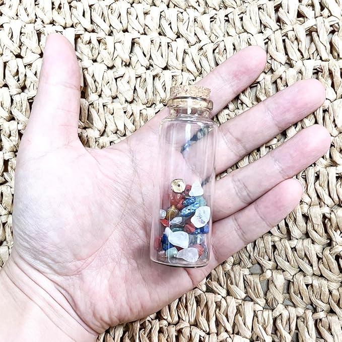 9 pcs 40ml Small Glass Bottles with Cork Stopper,Decorative Bottle,Vials Jars,Cute Storage Jar,Wishing Bottle 30x80mm(1.18x3.15inch)