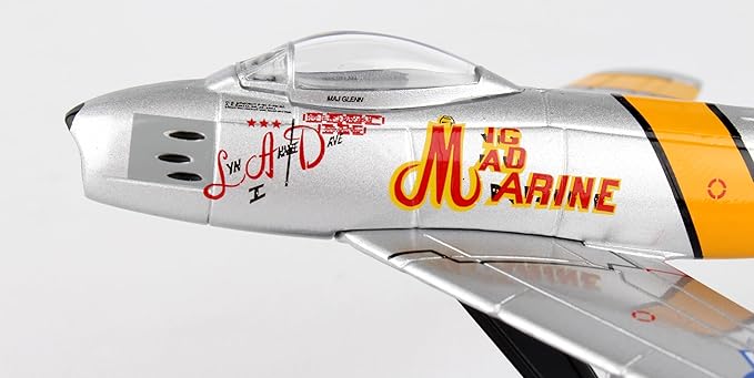 Daron Worldwide Trading Stamp F-86 Sabre Mig Mad Marine Jet