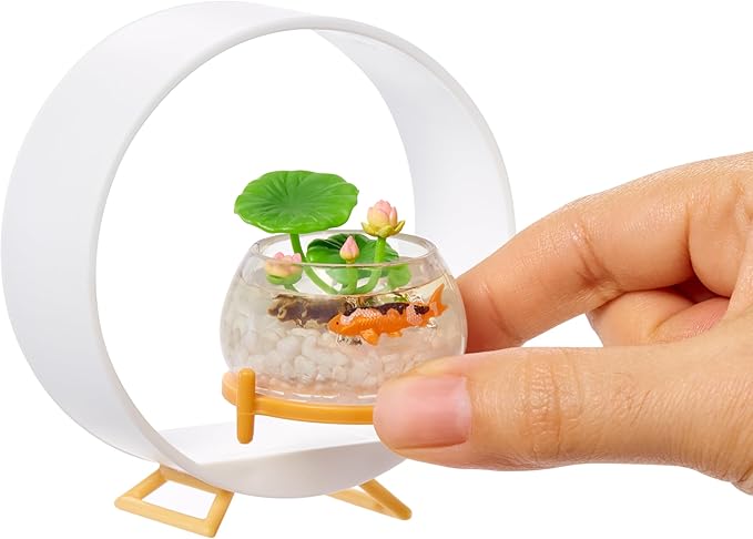 MGA's Miniverse - Make It Mini Nature Series 2 (3 Pack) Collectibles, Blind Pack, DIY, Crafts, Resin Play, Replica Plants, Animals, Small Flowers, Botanicals, NOT Edible, Collectors