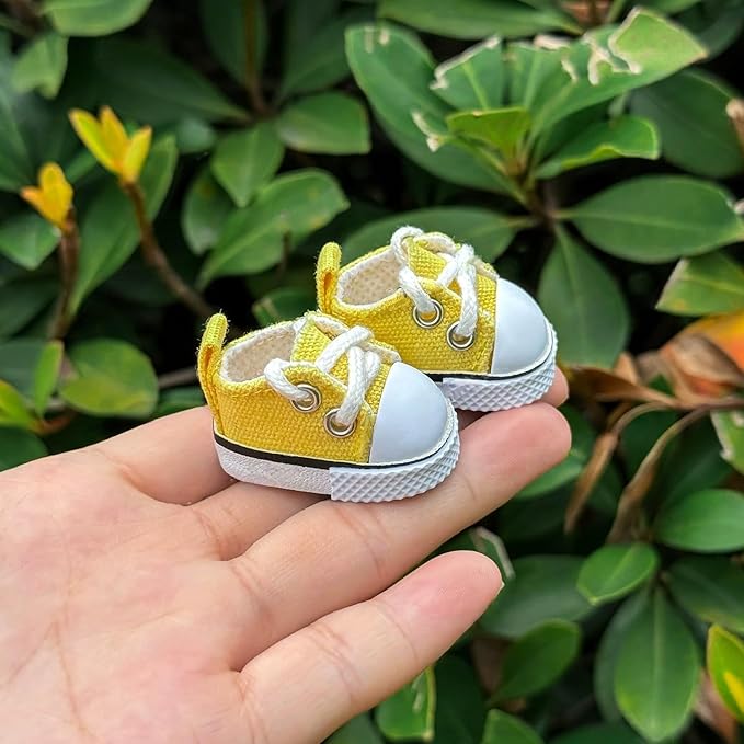 Compatible with Labubu Doll Shoes for 17cm Doll,Shoes Used for Labubu Accessories (F-Fellow)