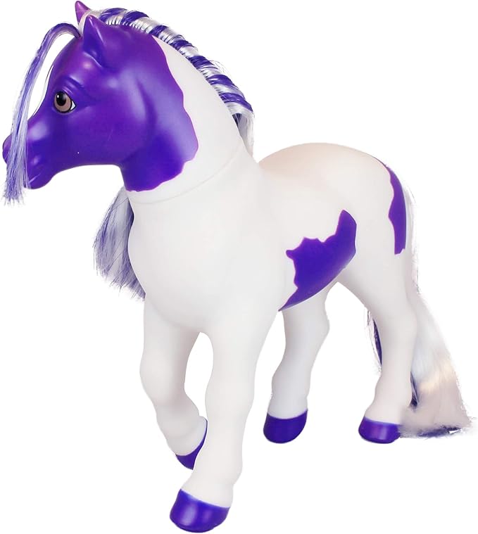 Breyer Color Changing Bath Toy | Ella the Horse | Purple / White with Surprise Pink Color | 7" x 7.5" |Ages 2+ | Model #7107
